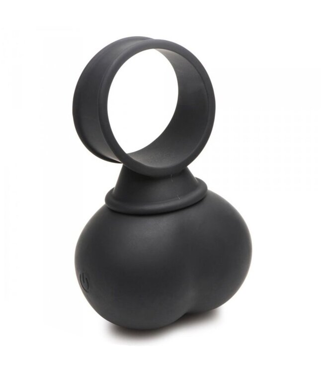 Siliconen Vibrerende Cockring Ballen Met Afstandsbediening En Waterdichtheid IPX5