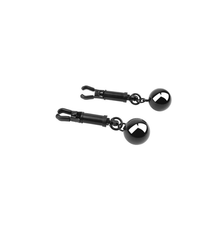 Chisa Sins Inquisition Kinky Weighted Nipple Clamps with Rubber Grips