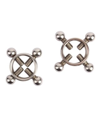 Chisa Chisa 4-Point Adjustable Stainless Steel Nipple Clamps 4.8 cm
