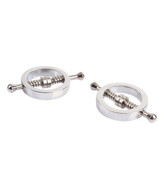 Chisa Sins Inquisition Stainless Steel Spring Nipple Clamps for Sensual Pleasure