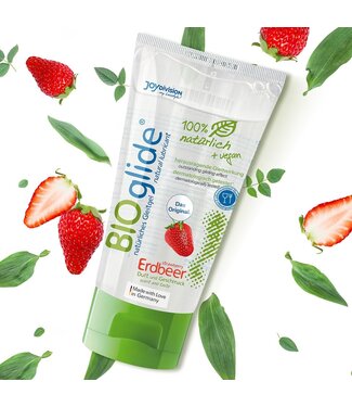 Joydivision BIOglide Kirsch-Gleitmittel 80 ml – 100% natürlich & vegan für sicheren Genuss