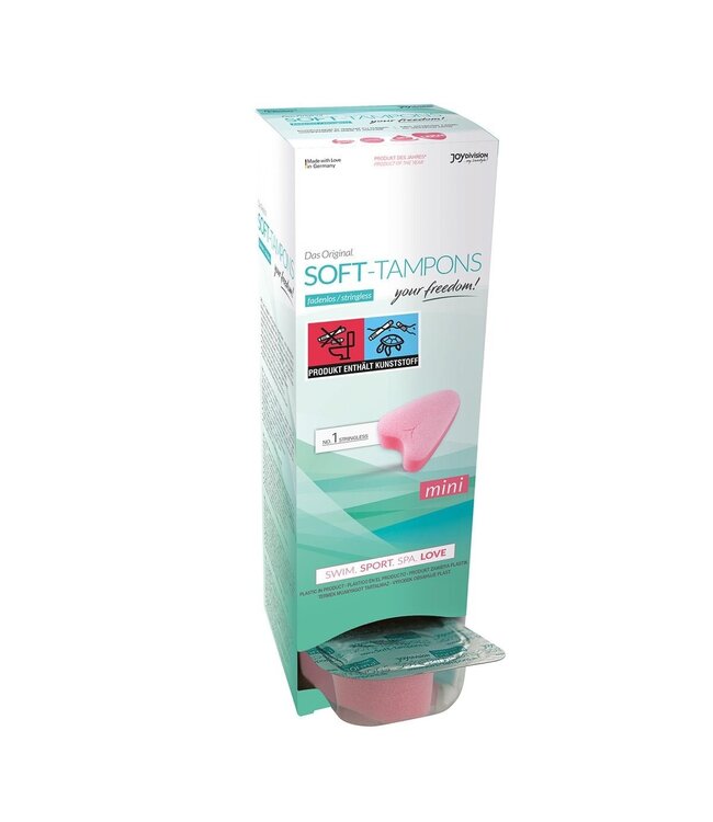 Joydivision Joydivision Stringloze Soft-Tampons Mini 10-Pack Voor Sport En Zwemmen