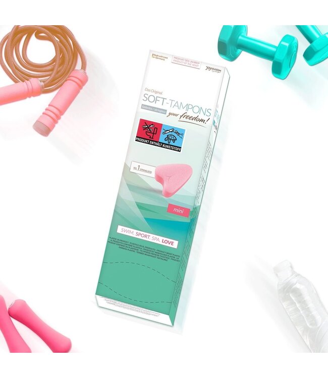 Joydivision Soft-Tampons Mini 10-Pack - Ultra-Soft, Thong-Free Comfort & Hygiene