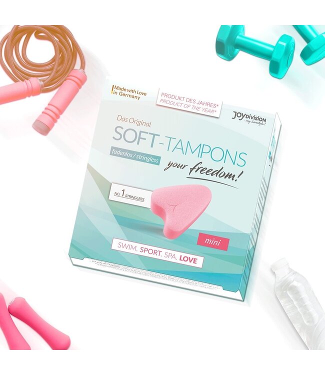 Joydivision Soft-Tampons Mini 3-Pack | Ultimate Comfort & OEKO-TEX® Certified