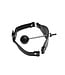 Adjustable Stainless Steel & Leather Ball Gag for Ultimate BDSM Comfort