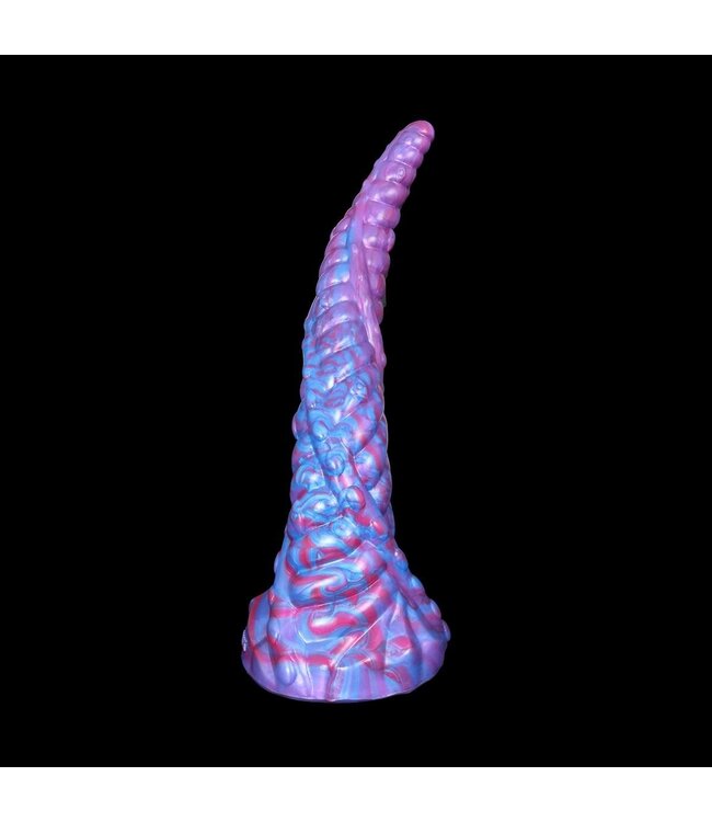 Kiotos Monstar Kiotos Tentakel Dildo 28 cm Medisch Siliconen 3-Kleuren Effect