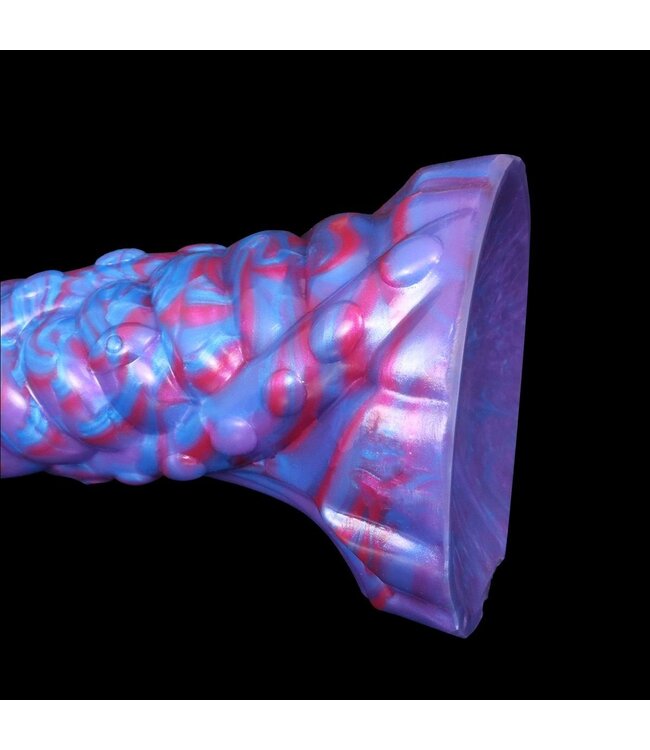 Kiotos Monstar Kiotos Tentakel Dildo 28 cm Medisch Siliconen 3-Kleuren Effect
