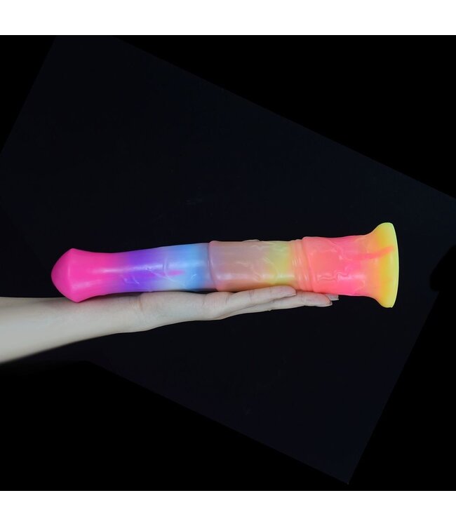 Kiotos Monstar Kiotos Monstar BEAST Glow In The Dark Dildo 29,5 cm Medisch Siliconen