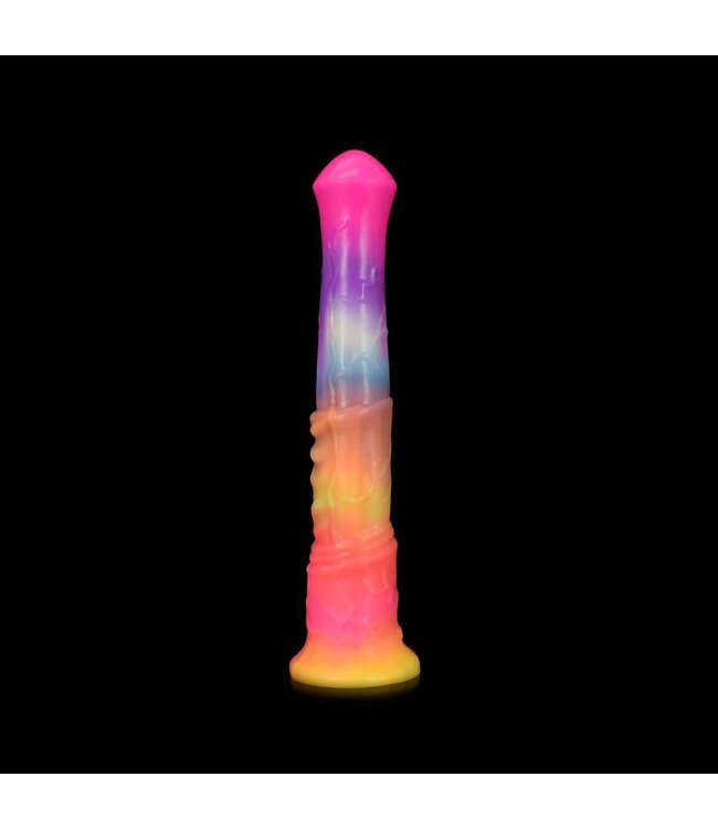 Kiotos Monstar Kiotos Monstar BEAST Glow In The Dark Dildo 29,5 cm Medisch Siliconen