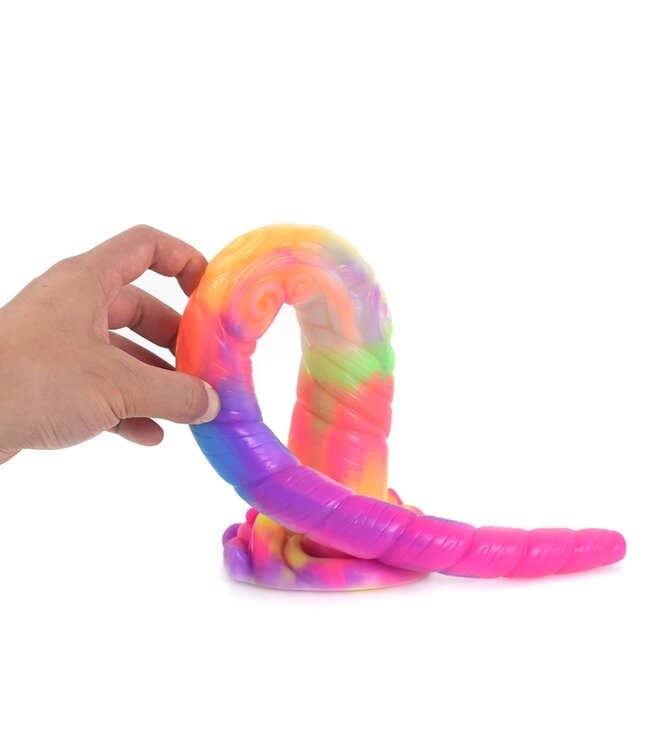Kiotos Monstar Kiotos Monstar BEAST 45 cm Glow In The Dark Silicone Dildo Fluorescerend
