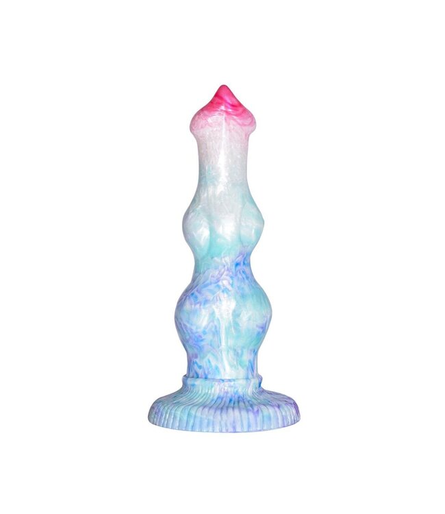 Kiotos Monstar Kiotos Monstar Unicorn Dildo 26 cm Medisch Silicone 4-Kleuren Design