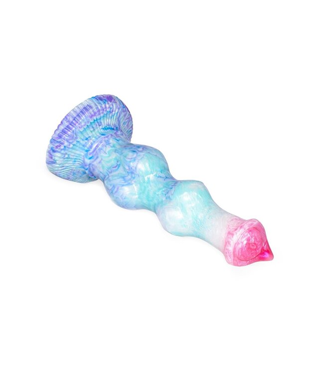 Kiotos Monstar Kiotos Monstar Unicorn Dildo 26 cm Medisch Silicone 4-Kleuren Design