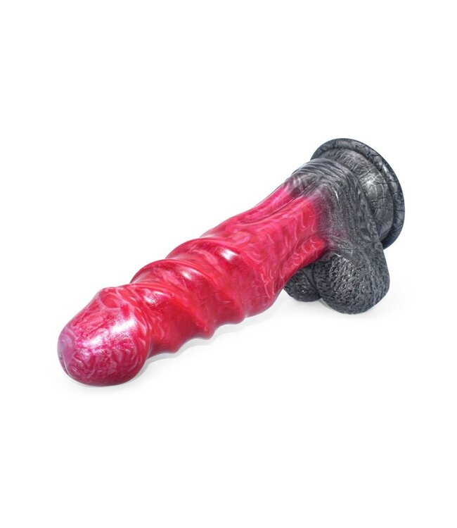 Kiotos Monstar Kiotos Monstar Realistische Duo Color Silicone Dildo 21 cm Voor Anaal en Vaginaal Gebruik