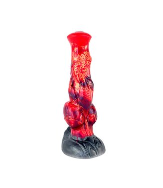 Kiotos Monstar Kiotos Monstar BEAST Siliconen Dildo 24,3 cm 3-Kleurig Voor Anale en Vaginale Gebruik