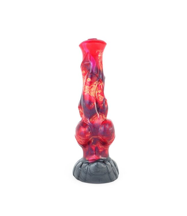 Kiotos Monstar Kiotos Monstar BEAST Siliconen Dildo 24,3 cm 3-Kleurig Voor Anale en Vaginale Gebruik