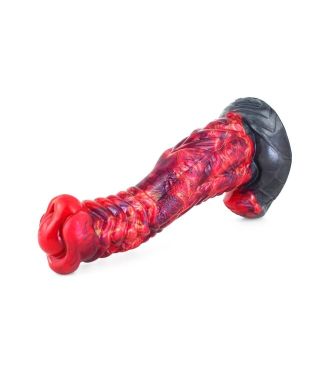 Kiotos Monstar Kiotos Monstar Dildo 3-Kleuren Effect 23,6 cm Medisch Siliconen