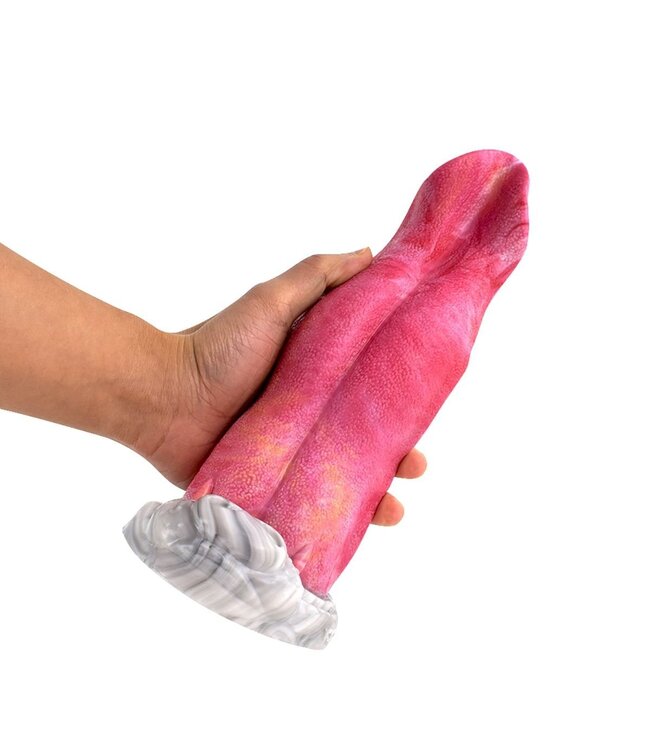 Kiotos Monstar Kiotos Monstar Dildo BEAST – Zungenform, 25,5 cm, 3 Farben, Silikon