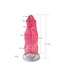 Kiotos Monstar Kiotos Monstar Tongvormige Dildo 3-Kleuren Effect 25,5 cm Silicone