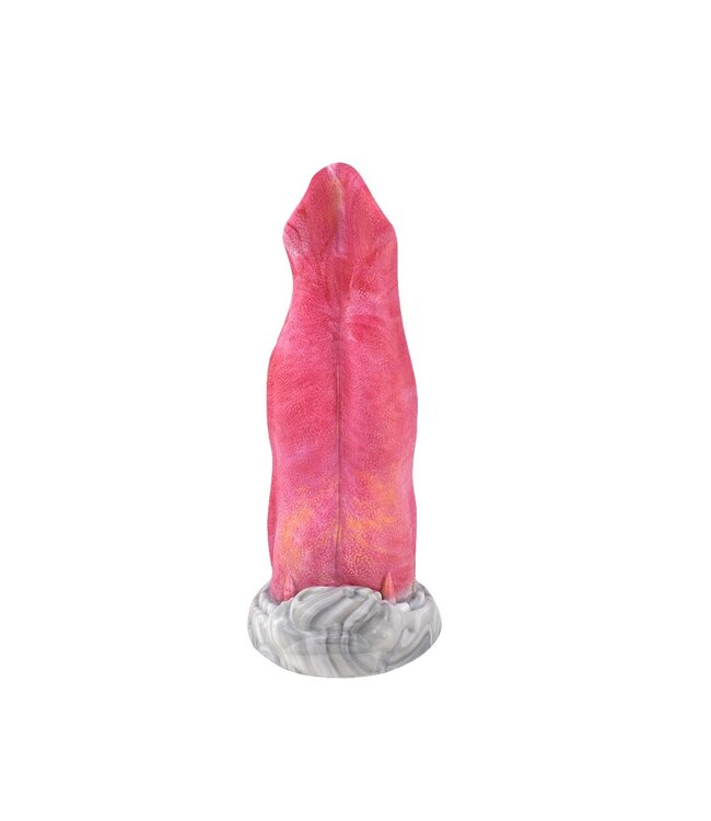 Kiotos Monstar Kiotos Monstar Tongvormige Dildo 3-Kleuren Effect 25,5 cm Silicone