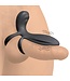 Premium Remote-Controlled Silicone Vibrating Cock Ring – 2 Speeds, Waterproof