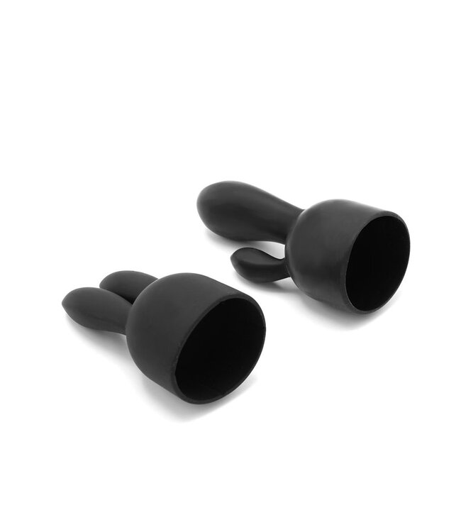 Pixey Pixey Turbo Black Edition - Ultra Powerful Vibrator with 2 Attachments