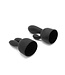 Pixey Pixey Turbo Black Edition - Ultra Powerful Vibrator with 2 Attachments