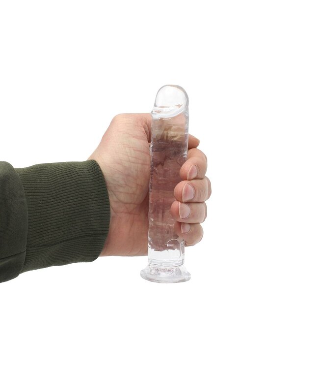 Kiotos COX Transparante Kiotos Cox TPE Dildo 16 cm Met Zuignap Voor Strap-On Gebruik