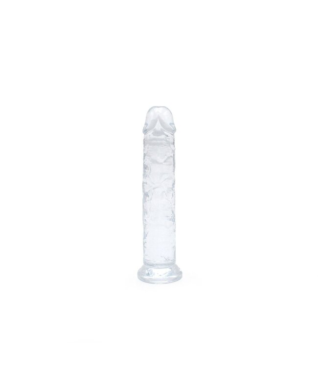Kiotos COX 16 cm Transparent Realistic Dildo with Suction Cup - Body-Safe TPE