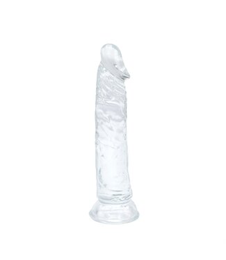 Kiotos COX Transparante Kiotos COX Dildo 21,5 cm Met Zuignap Van Zacht TPE