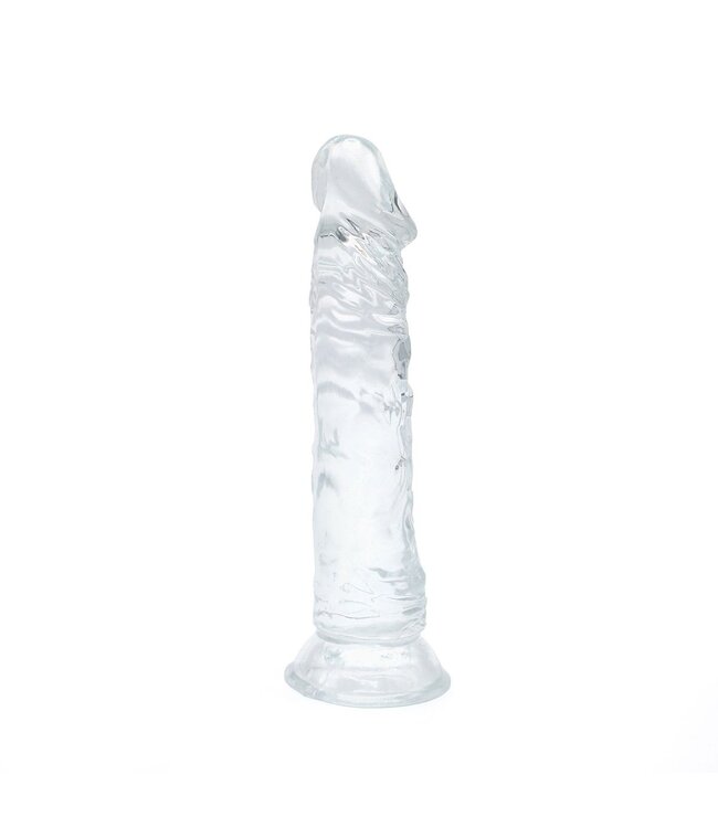 Kiotos COX Kiotos COX Transparenter Dildo 21,5 cm mit starkem Saugnapf und realistischem Design