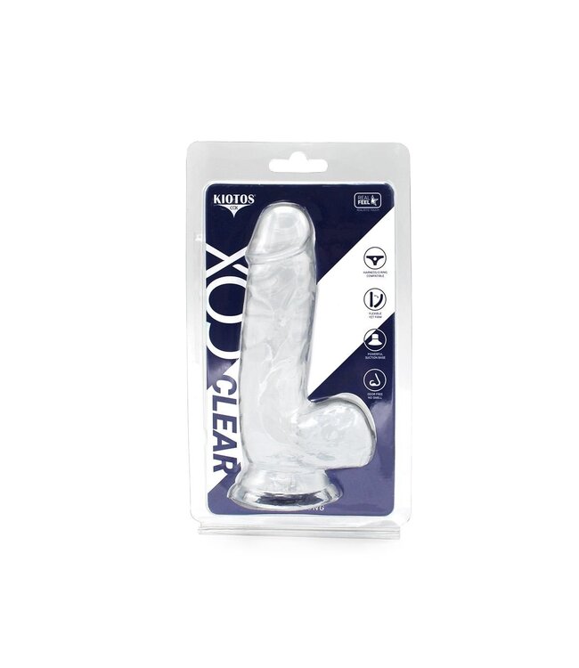 Kiotos COX Kiotos COX Transparante Dildo Met Zuignap 15,5 cm Van TPE