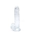 Kiotos COX Kiotos Cox Transparante Dildo 22 cm Met Zuignap En Realistische Textuur