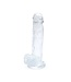 Kiotos COX Realistischer Transparenter Dildo 22 cm mit Starkem Saugnapf – 100 % sicher