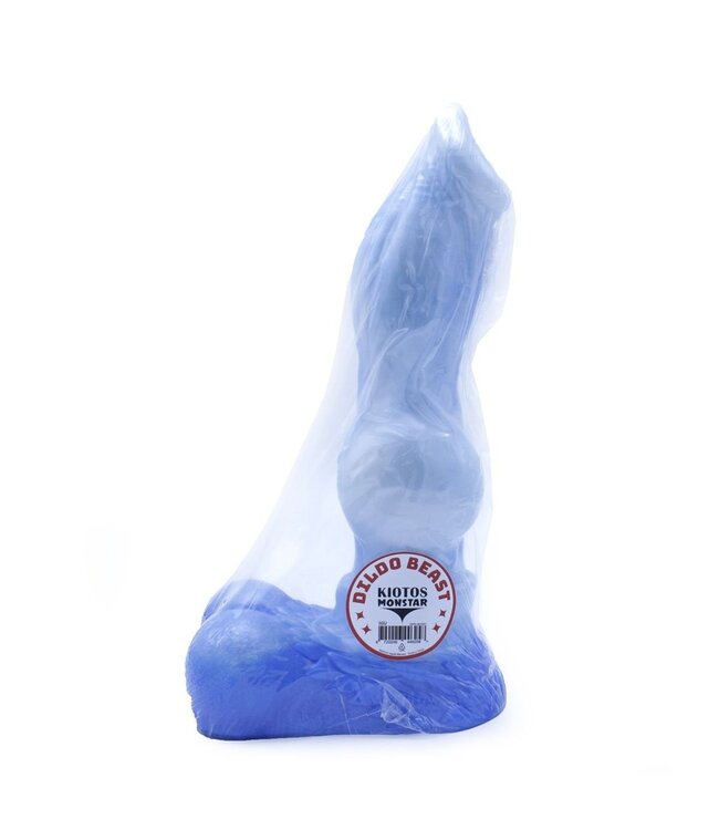 Kiotos Monstar Kiotos Monstar BEAST Eisblau XL Dildo 33 cm – XXL-Silikon für alle Temperaturen