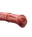 Kiotos Monstar Kiotos Monstar Squirting Beast XL 35 cm – Feuerroter Silikon-Dildo