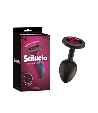 Chisa Señuelo Gem Siliconen Buttplug Met Edelstenen Basis 7-9,5 cm