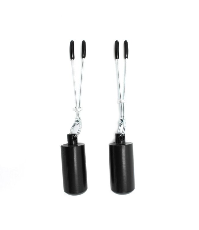 Kiotos Adjustable Stainless Steel Nipple Clamps with 2x100g Weights