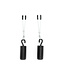 Kiotos Adjustable Weighted Nipple Clamps with 2x100g Hook Weights