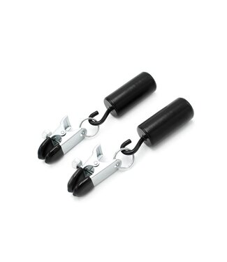 Kiotos Adjustable Nipple Clamps with Weights - Luxury Pleasure & Stimulation