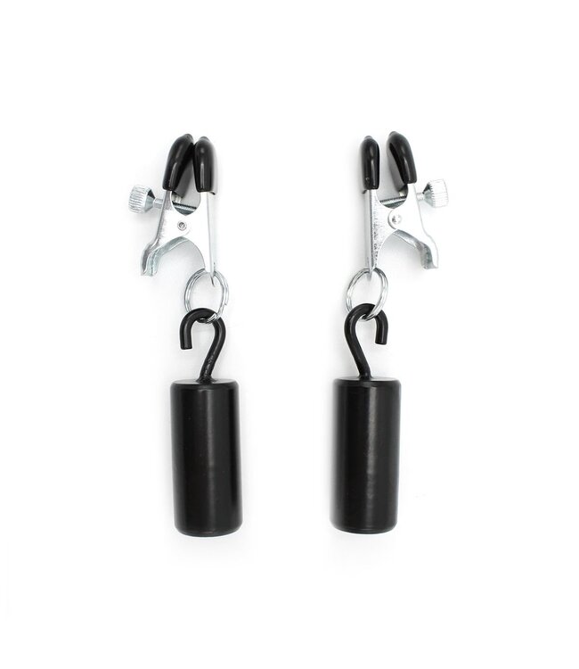 Kiotos Kiotos Nipple Adjustable Pinch Clamps Met 2x100g Verzwaarde Haak