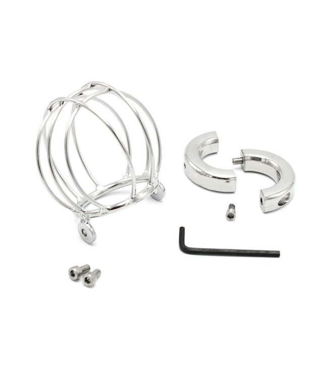 Hypoallergener Edelstahl-Ballstretcher – Sicher & Langlebig für BDSM-Vergnügen