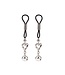 Heart Echo Nipple Clamps - Adjustable, Playful & Comfortable Kink Toys