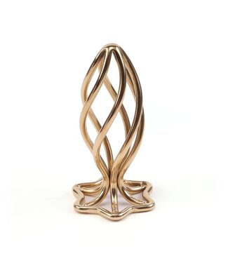 Sevanda SEVANDA Roestvrijstalen Hollow Spiral Anaalplug Large 9,5 cm