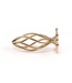 Sevanda SEVANDA Gold Hollow Spiral Anal Plug - Luxury, Unique Design & Comfort