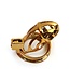 Sevanda SEVANDA Gold Metal Urethral Chastity Cage – Luxury BDSM Control