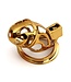 Sevanda SEVANDA Gold Metal Urethral Chastity Cage – Luxury BDSM Control