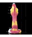 Kiotos Monstar Kiotos Monstar SOFT Dildo 4-Kleuren Effect Slang 39 cm Medisch Siliconen
