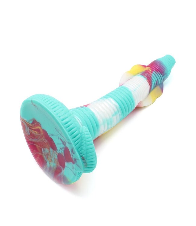 Kiotos Monstar Kiotos Monstar SOFT Dildo 4-Kleuren Effect Slang 39 cm Medisch Siliconen