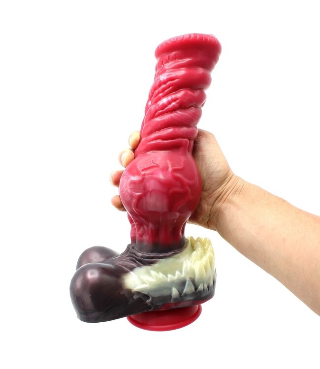 Kiotos Monstar Kiotos Monstar BEAST Dildo - 33.7 cm, 3-Colour Design, Body-Safe Silicone