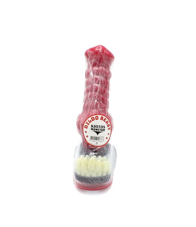 Kiotos Monstar Kiotos Monstar BEAST Dildo 3 Kleureneffect 26 cm Medisch Siliconen